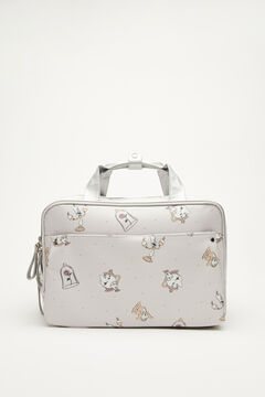 Womensecret Large grey briefcase-style vanity case with Mrs Potts and Chip grey
