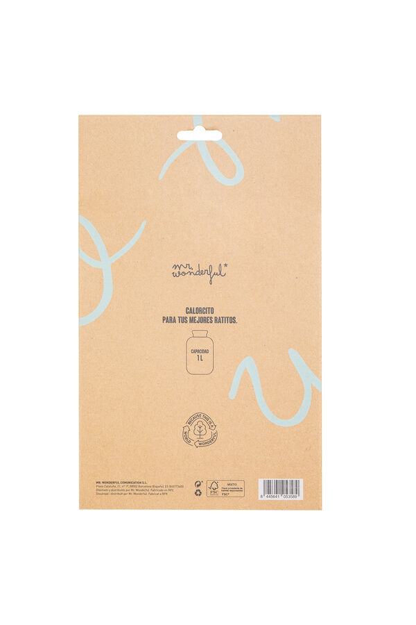 Mr. Wonderful Hot water bottle - Keep me warm&hellip; imprim&eacute;