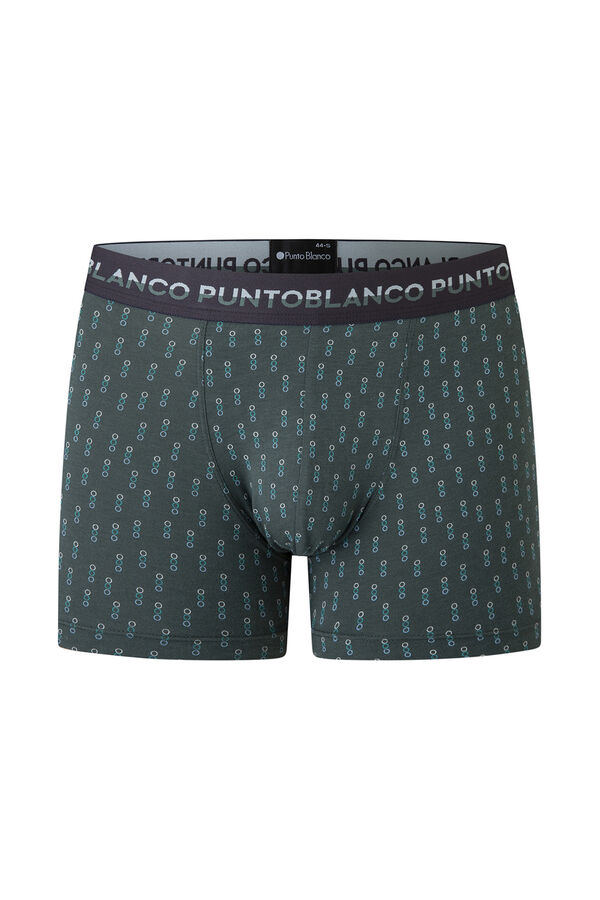 Punto Blanco Pack 2 b&oacute;xers de bamb&uacute; y algod&oacute;n, Treetop estampado