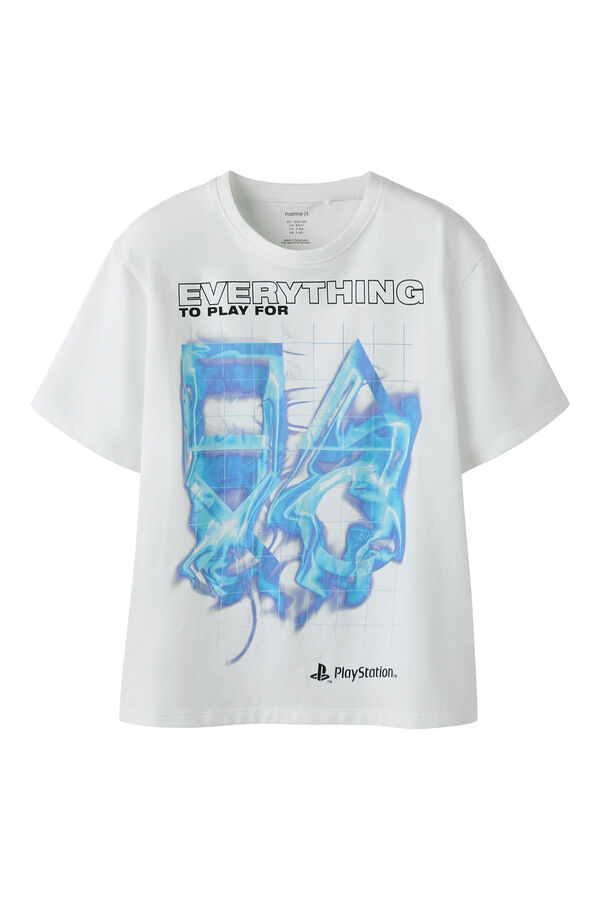 Name it Short sleeve T-shirt PLAY STATION white