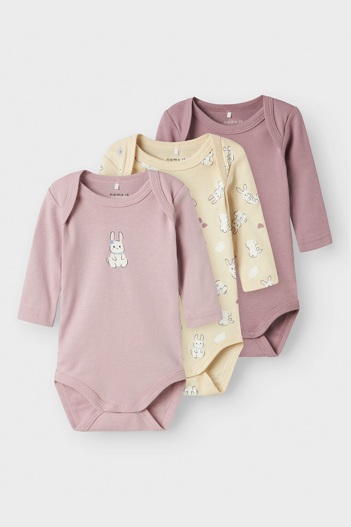 Name it Set of 3 baby bodysuits
