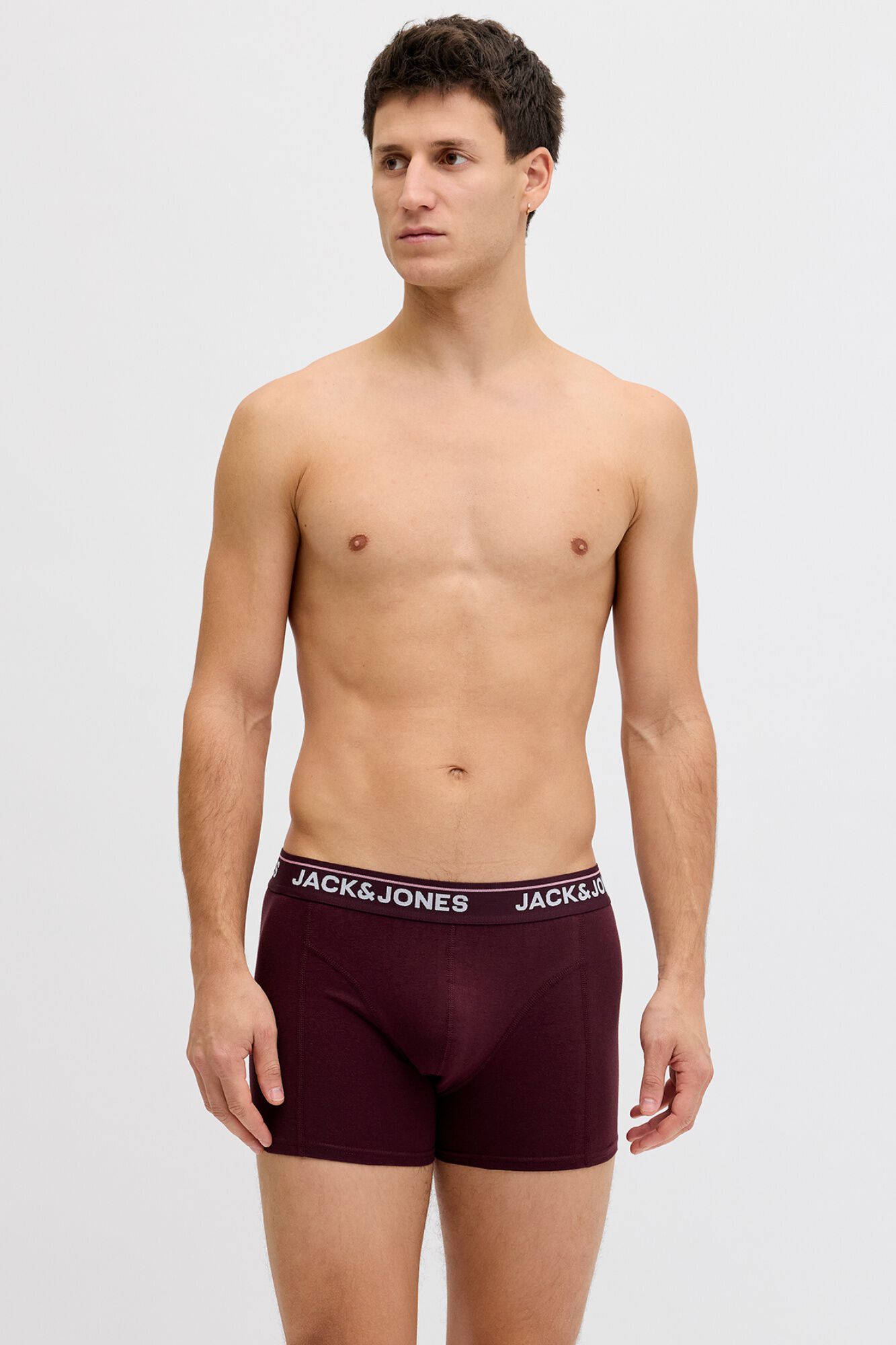 Jack & Jones Pack 5  boxer combinado algod&oacute;n