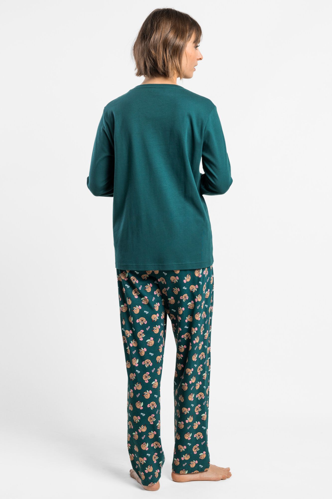 Admas Pijama Largo Gus Gus Cheese