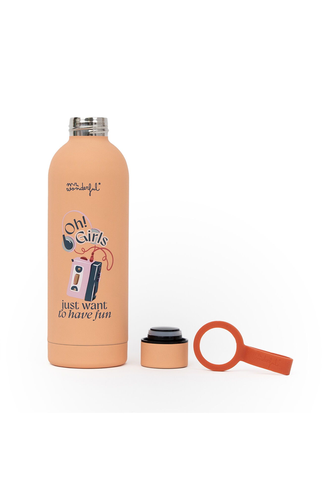 Mr. Wonderful Botella t&eacute;rmica 550 ml - Oh! Girls just want to have fun