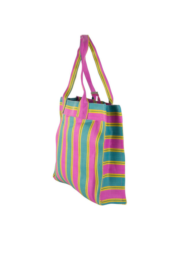 Kbas Torba za kupovinu od reciklirane plastike Fuksija