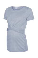 Mamalicious Breastfeeding T-shirt Maternity blue