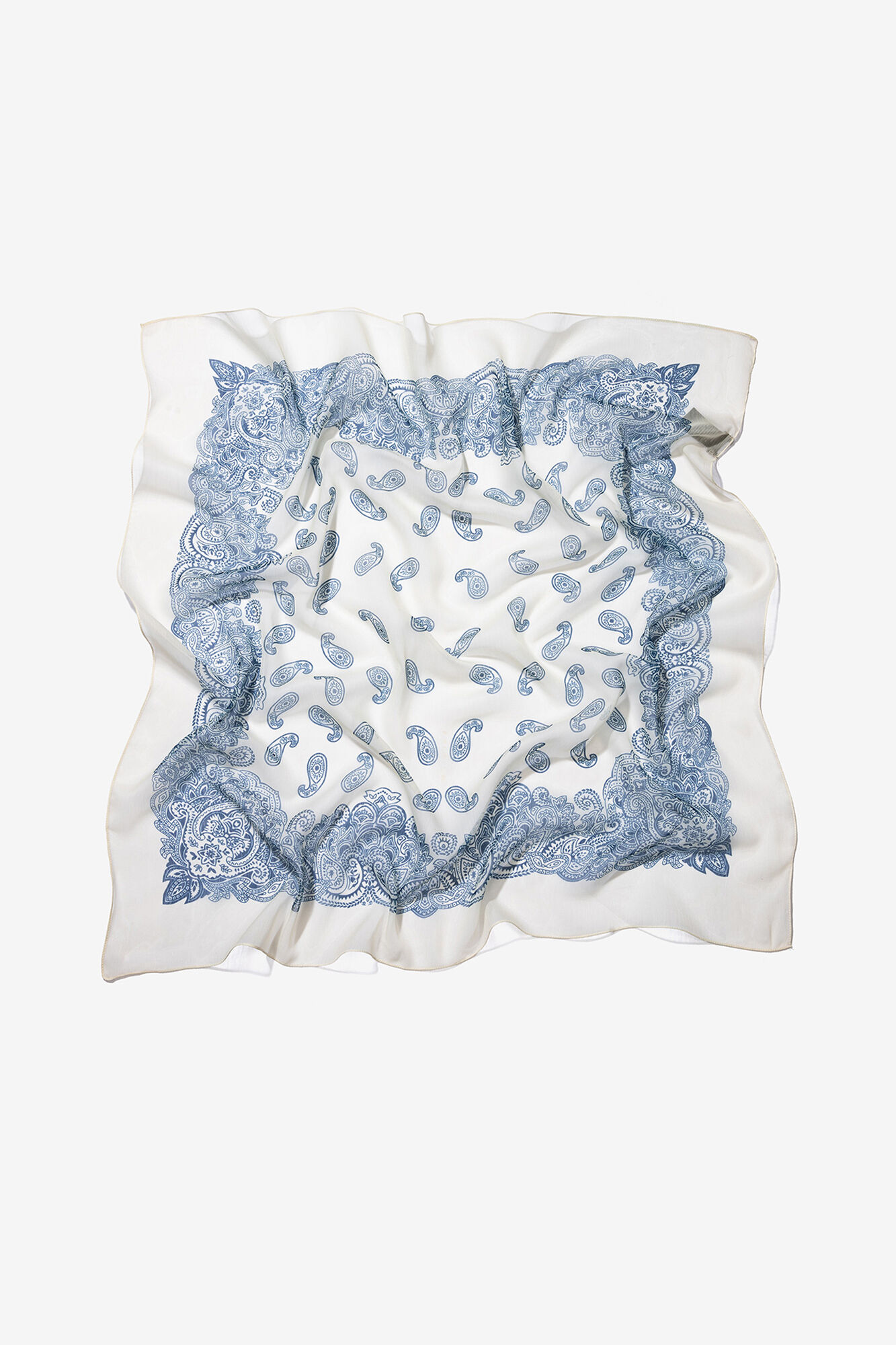 Vilanova Bandana semitransparente paisley