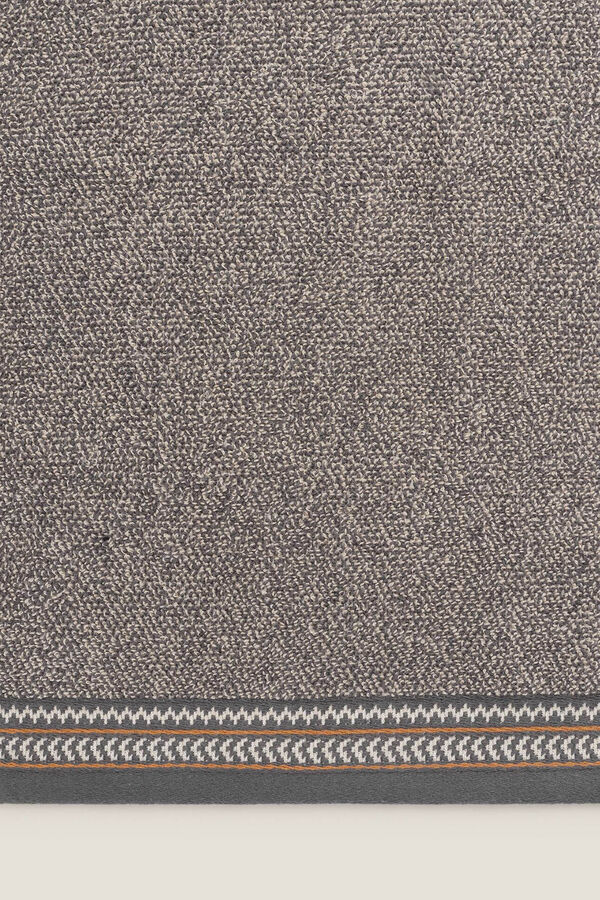 Womensecret Jacquard terry towel 90 x 150 cm. grey