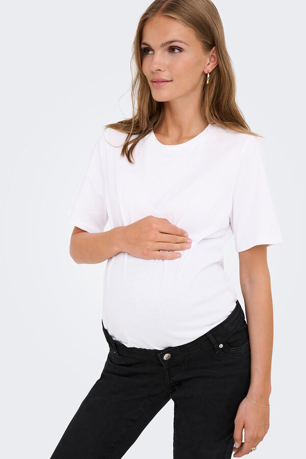 Only Maternity Pack de 2 camisetas maternity negro