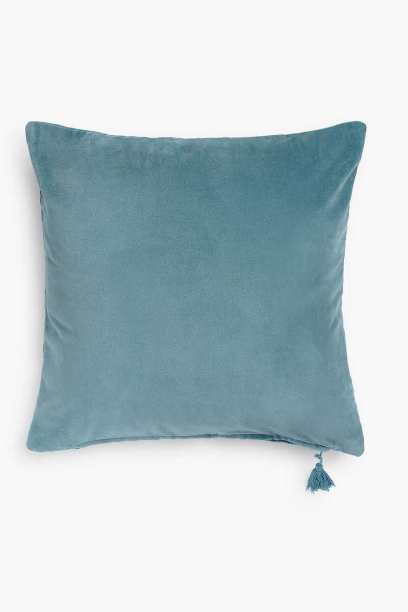 Womensecret Velur light blue 60 x 60 cushion cover blue