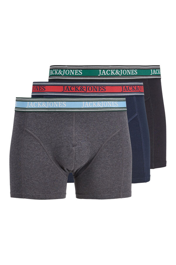 Jack & Jones Cotton trunk boxers blue