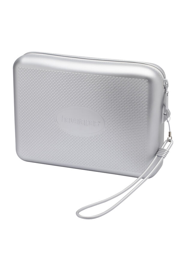 Havaianas Neceser met&aacute;lico Havaianas de playa  gris