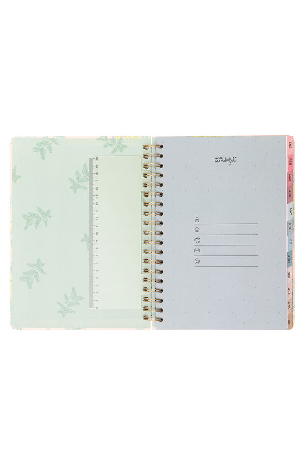 Mr. Wonderful Office 2025 Extra Large Weekly Diary - Let the magic begin printed
