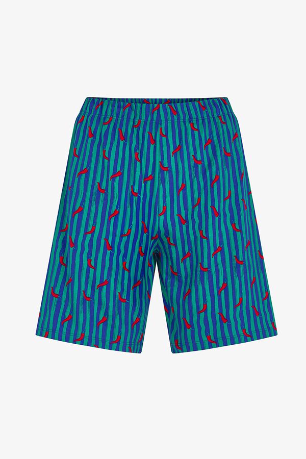 Penti Conjunto de pijama corto rayas guindilla estampado