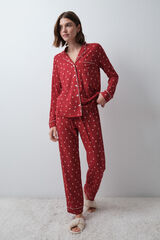 Women'secret Red classic pyjamas Christmas red