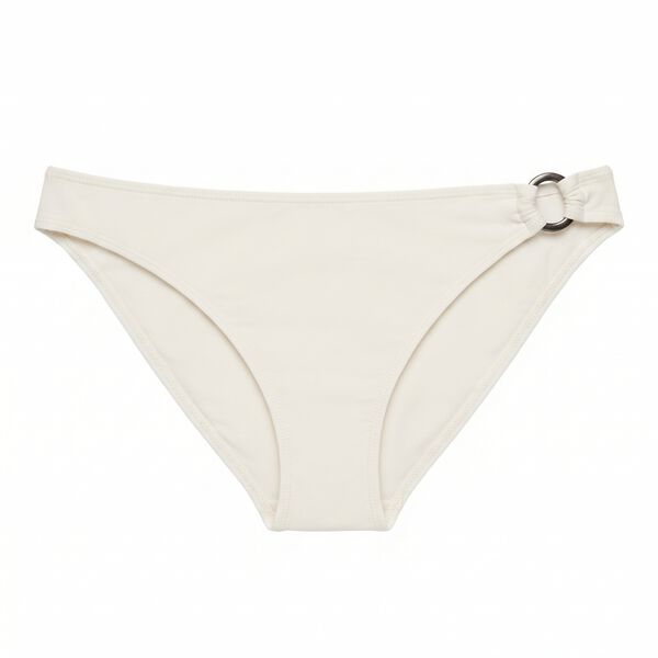 Women'secret Cuecas de biqu&iacute;ni cl&aacute;ssicas branco bege