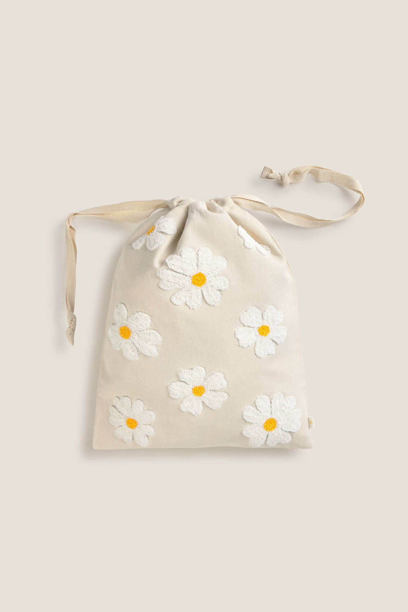 Textura Bolsa algod&oacute;n floral