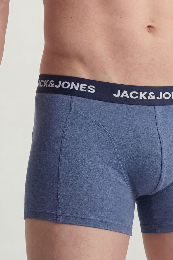 Jack & Jones Cotton long pyjamas blue