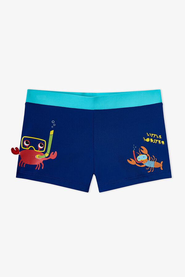 Penti Ba&ntilde;ador ni&ntilde;o azul estampado