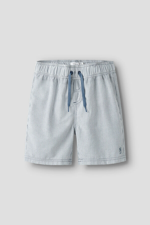 Name it Boy's striped swimwear blue