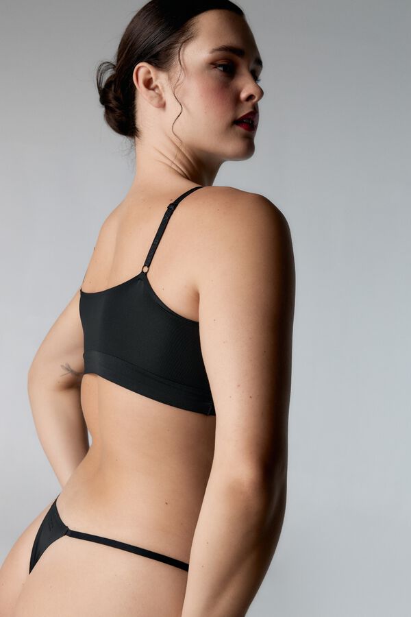 Black Limba Balconette bra Karol black