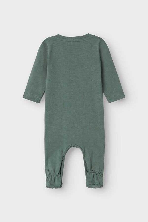 Name it Baby-Jungen-Pyjama Gr&uuml;n