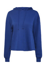 Womensecret Essential hooded sweatshirt bleu