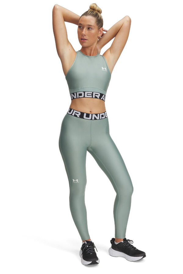 Under Armour Legging verde mujer superligero kaki
