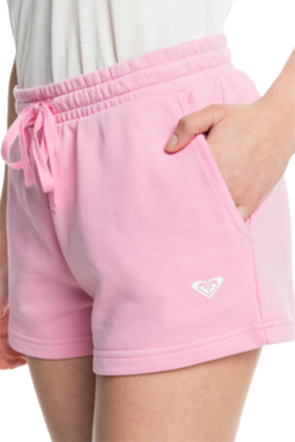 Womensecret Women's shorts with elasticated waistband - Surf Stoked  rózsaszín