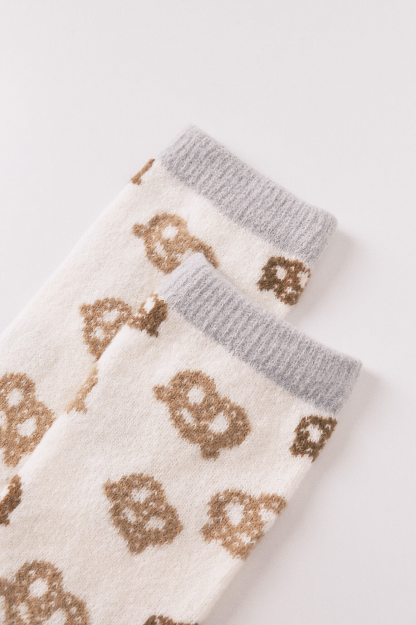 Women'secret Pretzel print long socks
