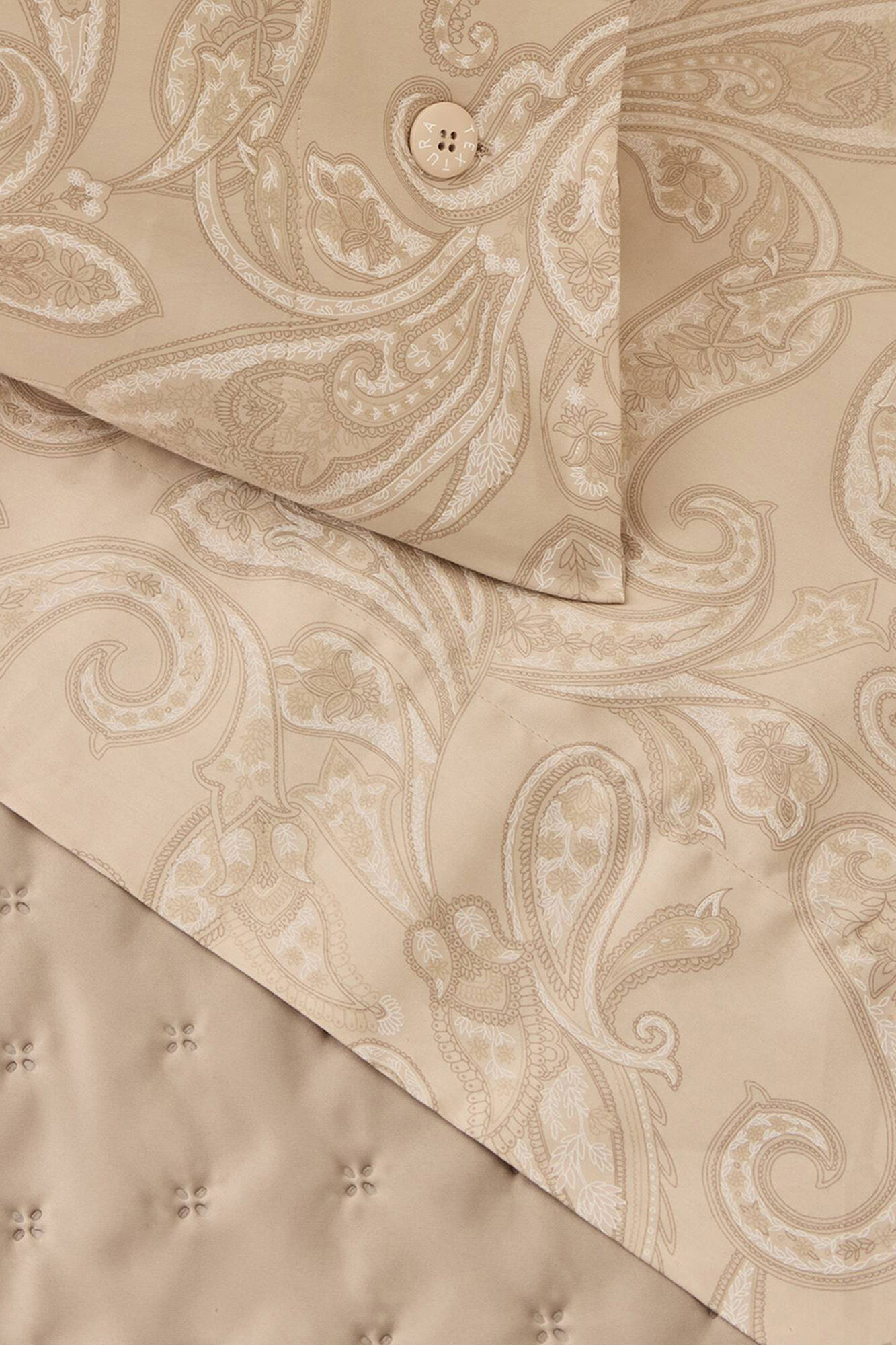 Textura Bedrucktes Satin-Bettlaken