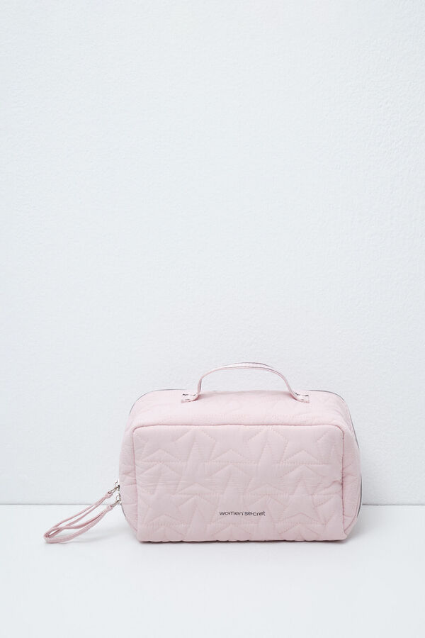 Women'secret Pink medium Snoopy vanity case pink