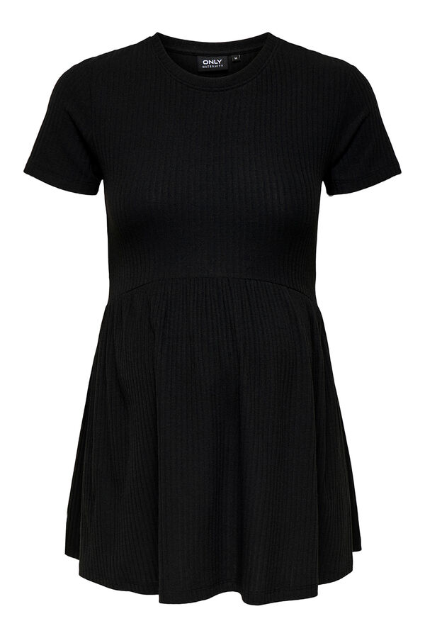 Only Maternity Short-sleeved maternity short-sleeved T-shirt  black