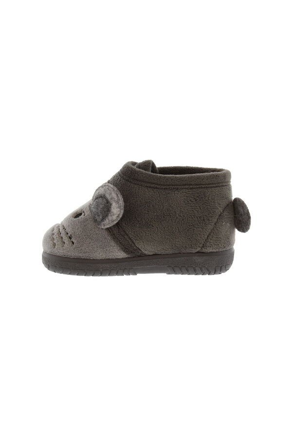 Womensecret Child's slippers with mouse detail Grau