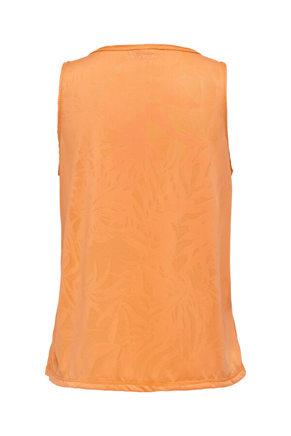 Womensecret Textured vest top Narančasta