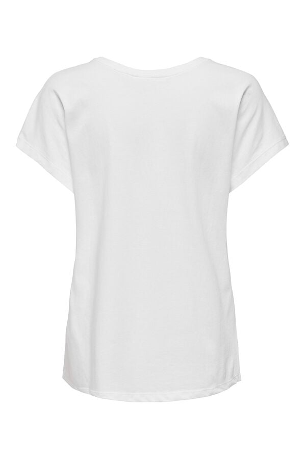Womensecret Printed T-shirt blanc