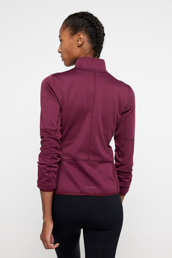 Womensecret Fleece jacket rózsaszín
