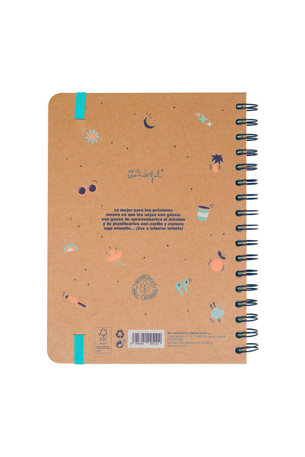 Mr. Wonderful Wonder Agenda 2024-2025 Weekly-Every week, with more enthusiasm printed