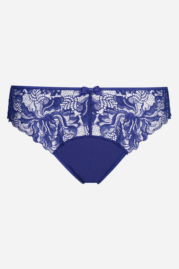 DIM Lace classic panty blue