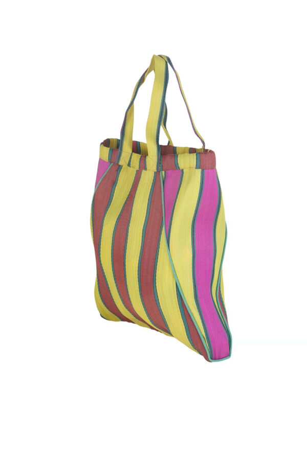 Kbas Torba shopper od reciklirane plastike Žuta