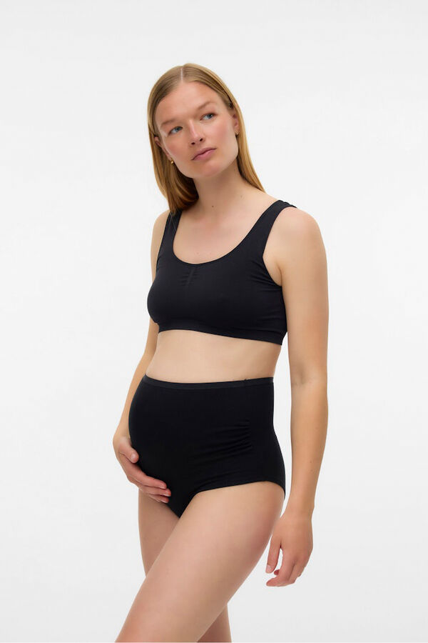 Mamalicious Pack of high-waisted maternity panties Bela