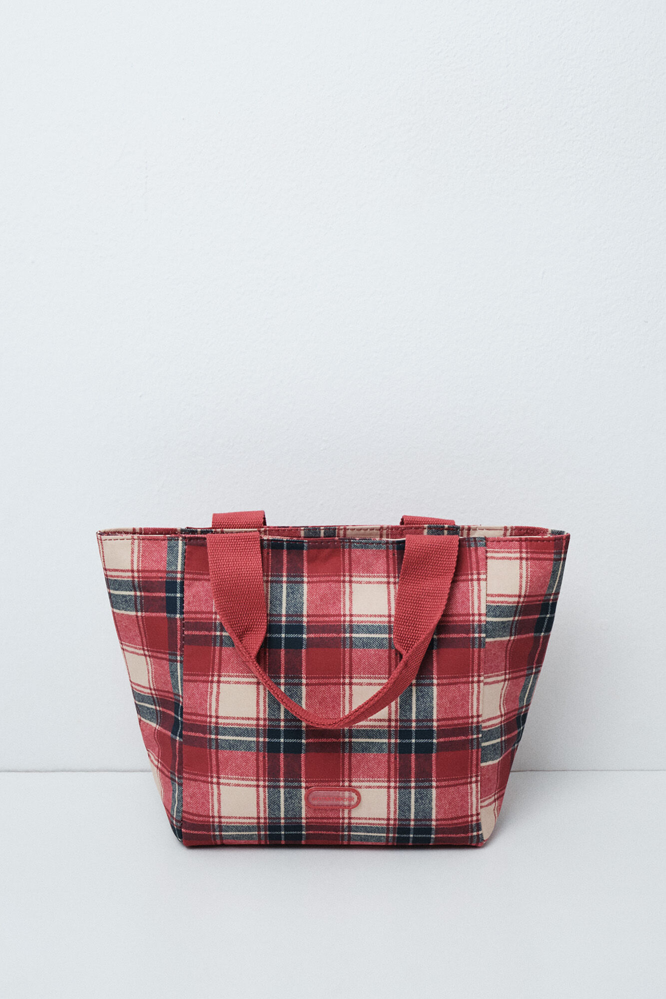 Women'secret Red plaid lunch bag