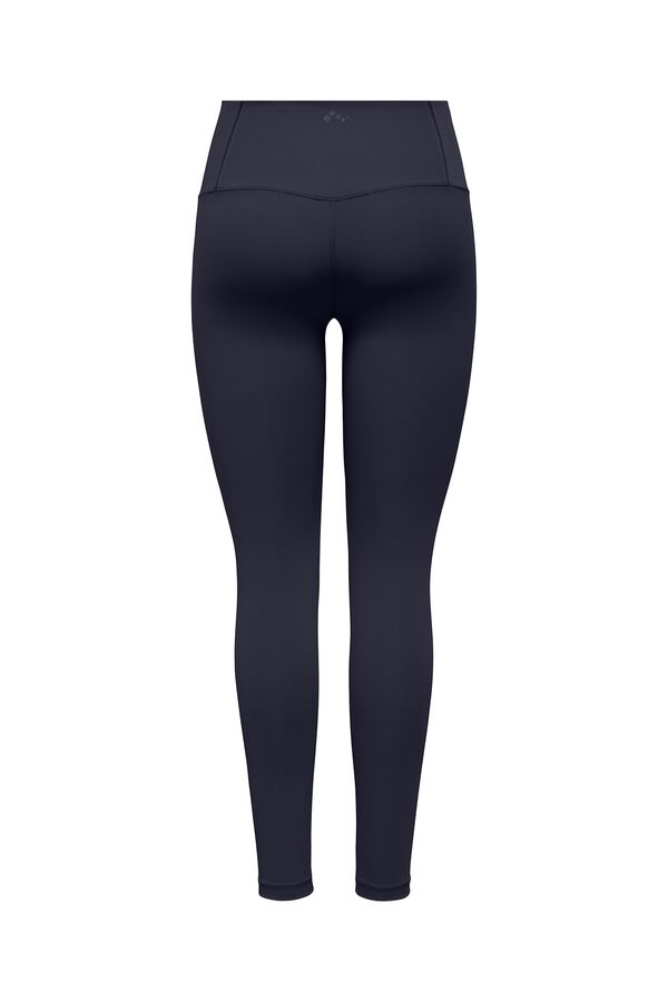 Only Play High-waisted ankle leggings with pocket B-DRY blue