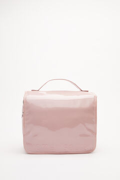 Womensecret Pink travel vanity case with logo pink