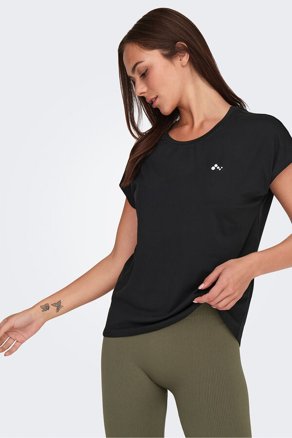Only Play T-shirt desportiva preto