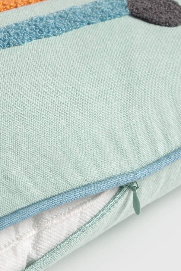 Textura Dachshund dog cushion cover brown