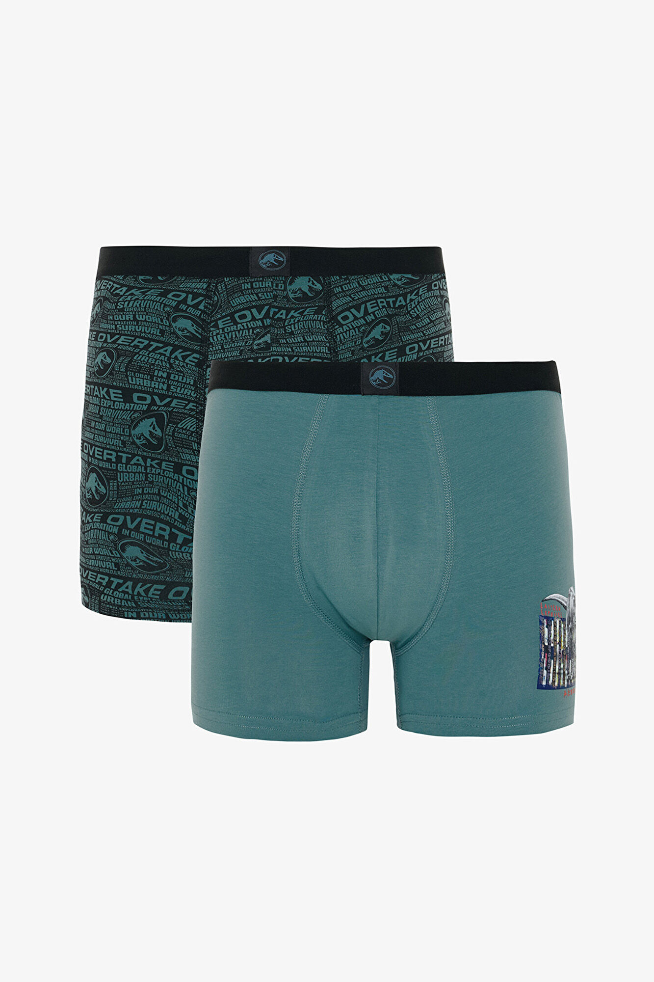 Penti Pack de 2 Boxers con estampado de dinosaurios para hombre