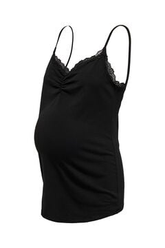 Womensecret Lace maternity vest top noir