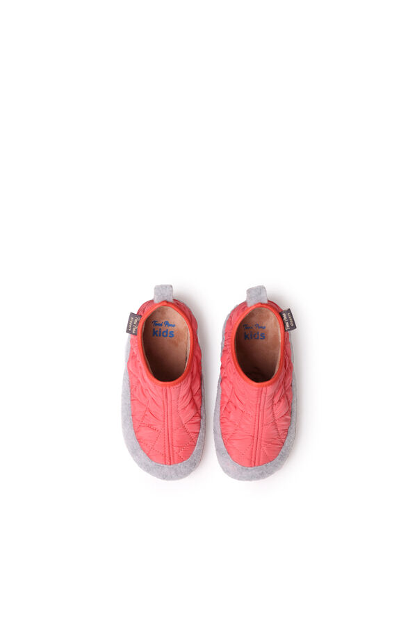 Womensecret Padded slippers for children in navy blue  piros