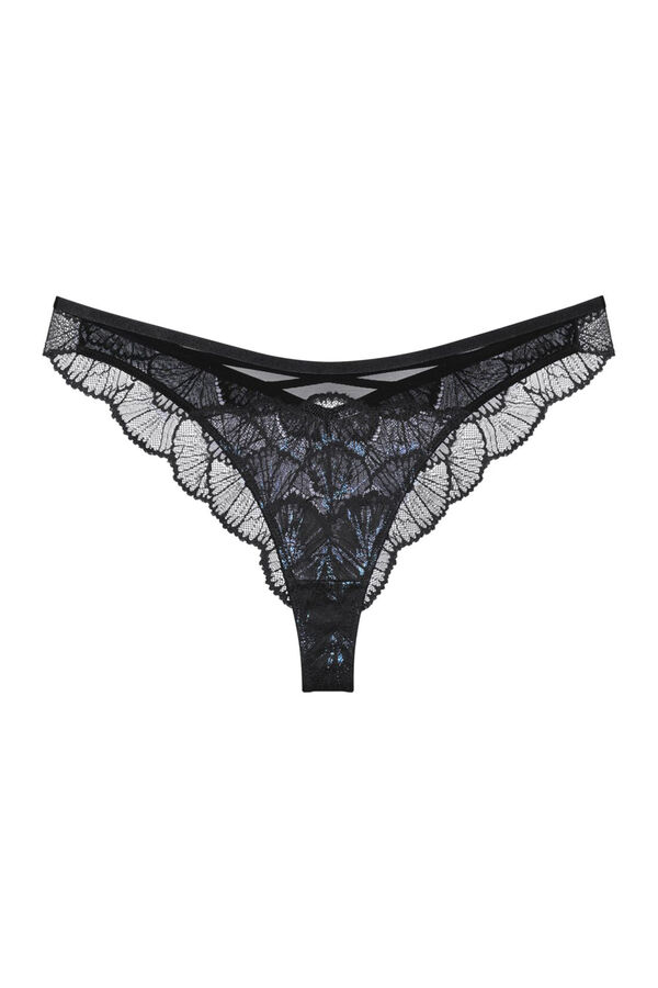 Triumph Braga brasile&ntilde;a de encaje negro